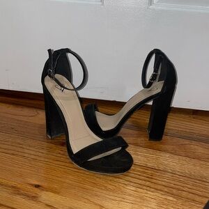 Black heels